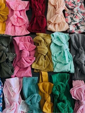 Assorted Knotted Headbands - Multi Colors and styles